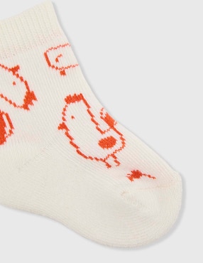Set calcetín Punto Blanco de algodón para bebé niño 6 pares