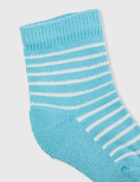 Set calcetín Punto Blanco de algodón para bebé niño 6 pares