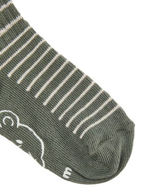 Set calcetín atiderrapante Punto Blanco de algodón para bebé niño 3 pares
