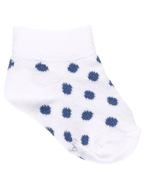 Set de tin Punto Blanco de algodón para bebé niña 5 pares