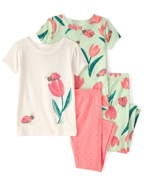 Set pijama Carter's para bebé niña