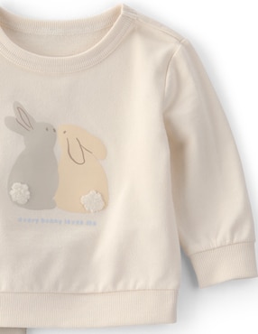 Conjunto casual Carter's de algodón para bebé unisex