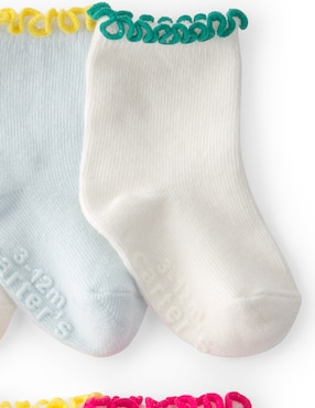 Set de calceta Carter's de algodón para bebé 6 pares