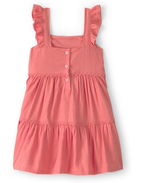 Vestido Carter's manga volantes para bebé niña