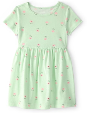 Vestido Carter's manga regular para bebé niña