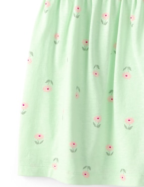 Vestido Carter's manga regular para bebé niña