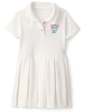 Vestido Carter's manga regular para bebé niña