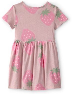 Vestido Carter's manga regular para bebé niña