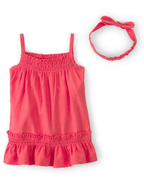 Vestido con calzón Carter's sin manga para bebé niña
