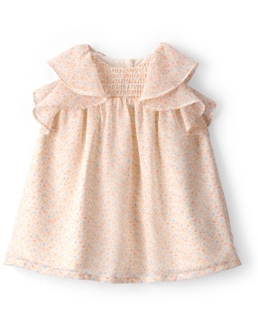 Vestido con calzón Carter's manga mariposa para bebé niña