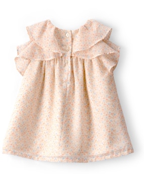 Vestido con calzón Carter's manga mariposa para bebé niña