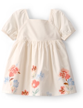 Vestido con calzón Carter's manga globo para bebé niña