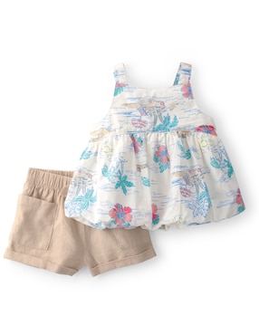 Conjunto Carter's de algodón para bebé niña