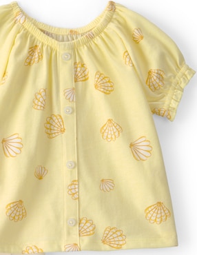 Conjunto Carter's de algodón para bebé niña