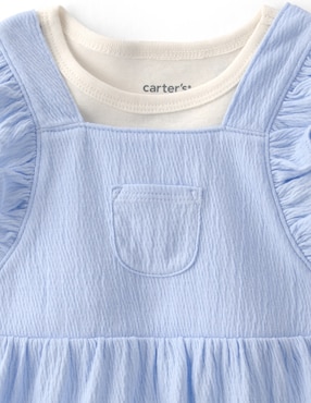 Conjunto Carter's de algodón para bebé niña