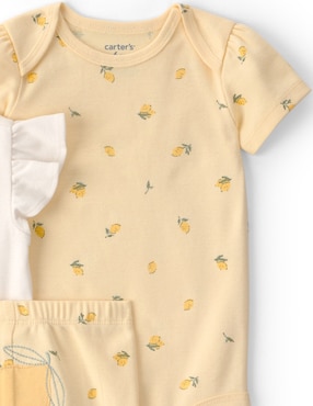 Conjunto Carter's de algodón para bebé niña
