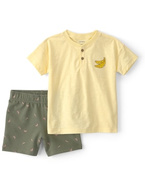 Conjunto Carter's de algodón para bebé niño