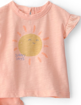 Conjunto Carter's de algodón para bebé niña