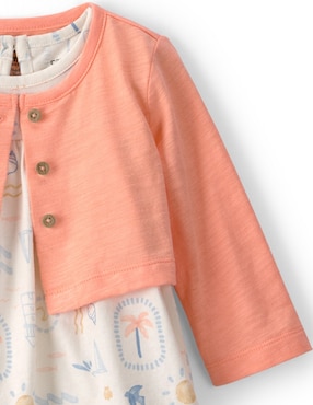 Conjunto Carter's de algodón para bebé niña