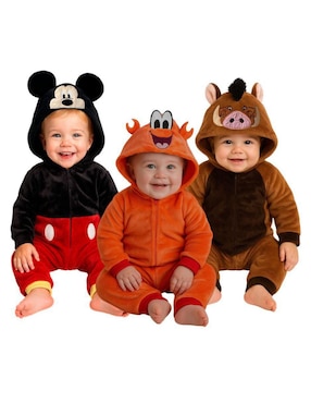 Set de mamelucos Disney Mickey, Sebastian, Pumba para niño