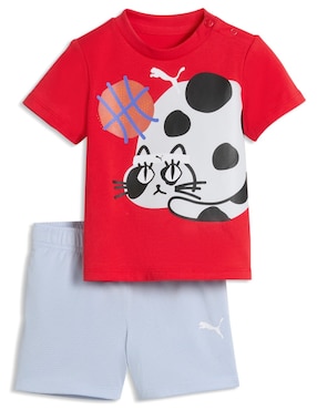 Conjunto Puma de algodón para bebé