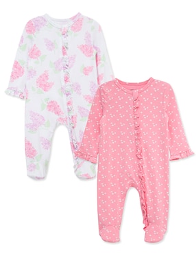 Set de mamelucos Little Me de algodón para bebé niña