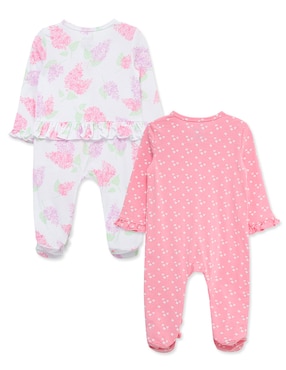 Set de mamelucos Little Me de algodón para bebé niña