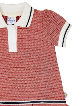 Vestido con calzón Cao Duck manga regular para bebé niña