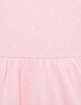 Set vestido Little Me manga mariposa para bebé niña