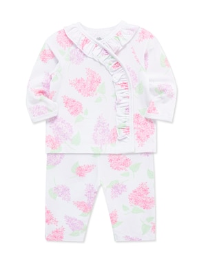 Conjunto Little Me de algodón para bebé niña