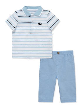 Conjunto Little Me de algodón para bebé niño