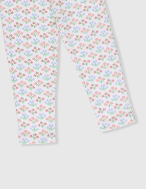 Conjunto casual Little Me de algodón para bebé niña