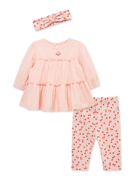 Conjunto Little Me de algodón para bebé niña