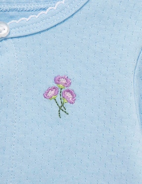 Conjunto Little Me de algodón para bebé niña