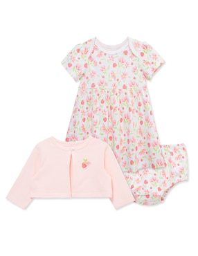 Conjunto Little Me de algodón para bebé niña