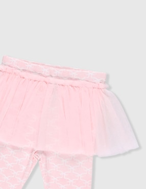 Conjunto Little Me de algodón para bebé niña