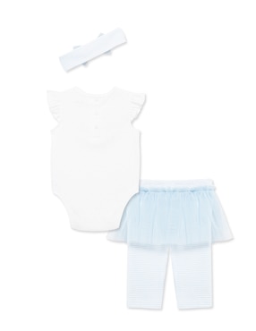 Conjunto Little Me de algodón para bebé niña