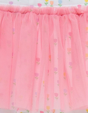 Conjunto casual Little Me de algodón para bebé niña