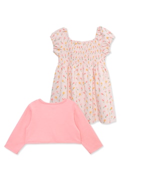 Conjunto Little Me de algodón para bebé niña