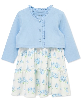 Conjunto Little Me de algodón para bebé niña