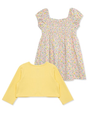 Conjunto Little Me de algodón para bebé niña