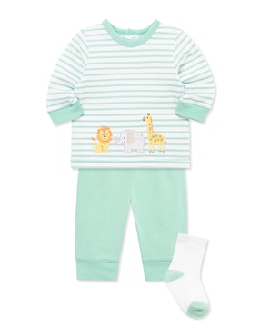 Conjunto Little Me de algodón para bebé niño