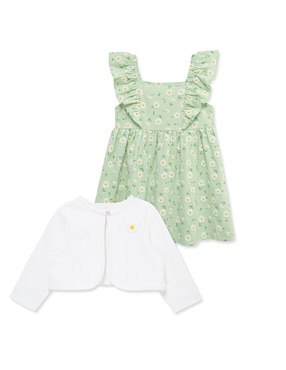 Conjunto casual Little Me de algodón para bebé niña