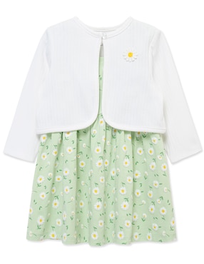 Conjunto casual Little Me de algodón para bebé niña