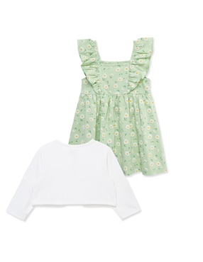 Conjunto casual Little Me de algodón para bebé niña