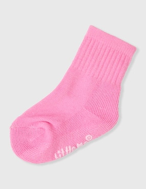 Set de calcetín antiderrapante Little Me de algodón para bebé niña 8 pares