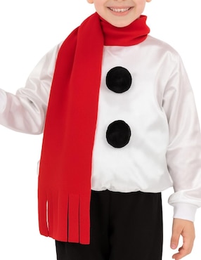Disfraz Disfraces Tudi de muñeco de nieve infantil