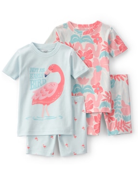 Set pijama Carter's para bebé niña