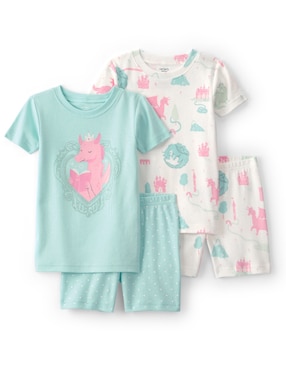 Set pijama Carter's para bebé niña