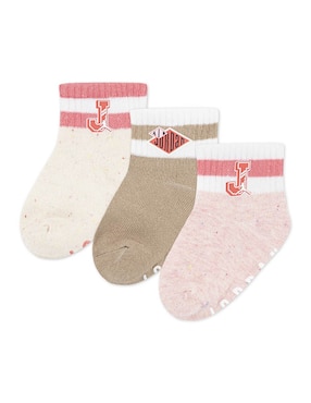 Set de calcetín Jordan para bebé niña 3 pares